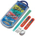 Skater Kids Bento Trio Set - 2019 Shinkalion Chopsticks Spoon & Fork 16.5cm Made in Japan- Japan Figure Store - #1 Bring To You The Best Japanese Goods