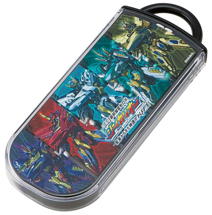 Skater Trio Set - Kids Bento Chopsticks Spoon Fork - Shinkalion Movie Edition 16.5cm- Japan Figure Store - #1 Bring To You The Best Japanese Goods