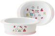 Skater Hello Kitty Baby Bowl 70S Sanrio - Children's Easy Scoop Tableware 16.4x11.3xH5cm- Japan Figure Store - #1 Bring To You The Best Japanese Goods