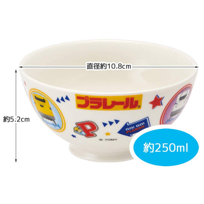 Skater 250ml Ceramic Rice Bowl for Kids Plarail Chrb1 Model- Japan Figure Store - #1 Bring To You The Best Japanese Goods