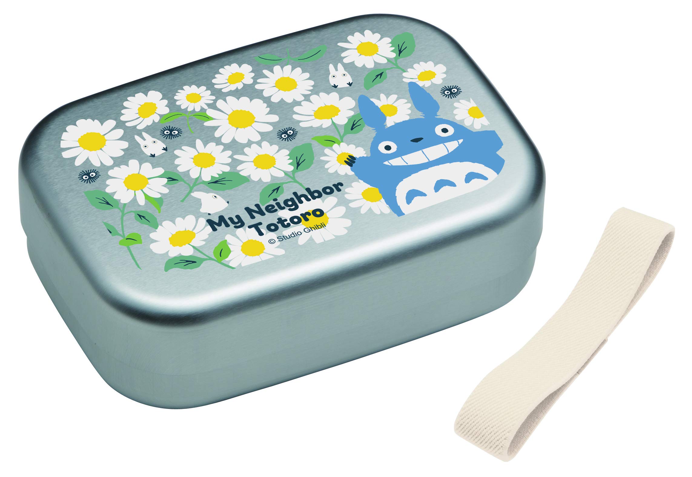 Skater Kids Aluminum Lunch Box - 370ml My Neighbor Totoro Daisy Made in Japan- Japan Figure Store - #1 Bring To You The Best Japanese Goods