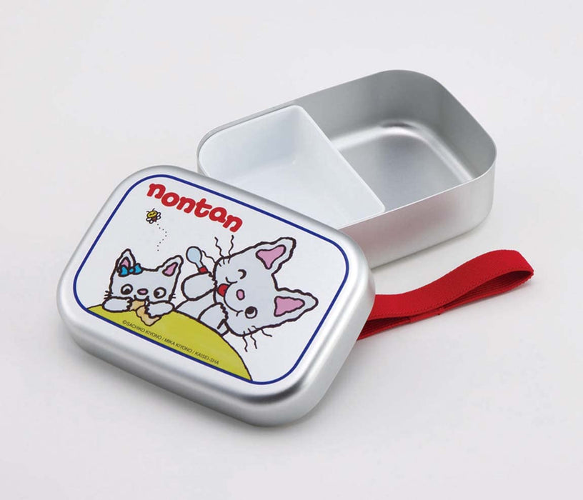 Skater Kids Aluminum Lunch Box Nontan Design Made in Japan 370ml Capacity- Japan Figure Store - #1 Bring To You The Best Japanese Goods