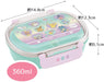 Skater Antibacterial 360ml Lunch Box for Girls Pokemon Heart Bubble Made in Japan- Japan Figure Store - #1 Bring To You The Best Japanese Goods