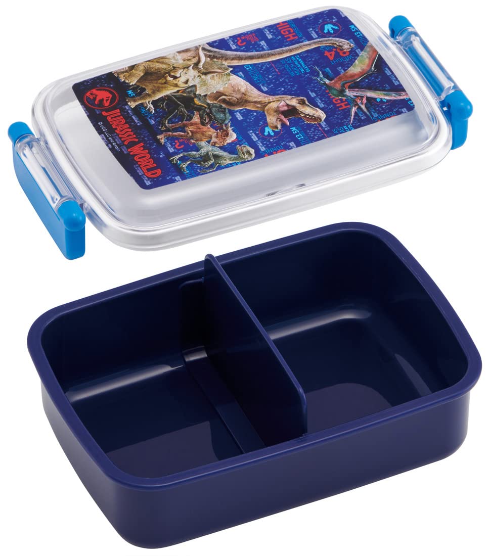 Skater Boys Jurassic World 22 Antibacterial Fluffy 450ml Lunch Box - Made in Japan- Japan Figure Store - #1 Bring To You The Best Japanese Goods