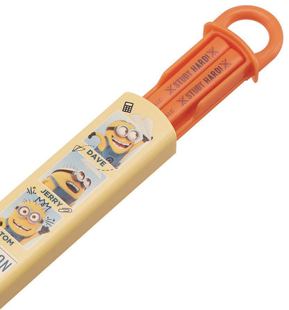 Skater Children's 16.5cm Minion 20 Chopsticks and Case Set Made in Japan ABS2AM-A- Japan Figure Store - #1 Bring To You The Best Japanese Goods