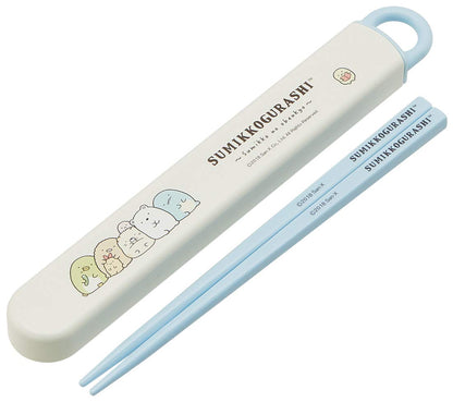 Skater Sumikko Gurashi Kids Chopsticks & Case Set Made in Japan - ABS2AM- Japan Figure Store - #1 Bring To You The Best Japanese Goods
