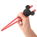 Skater Disney Mickey Mouse Kids Training Chopsticks with Silicone Holder- Japan Figure Store - #1 Bring To You The Best Japanese Goods