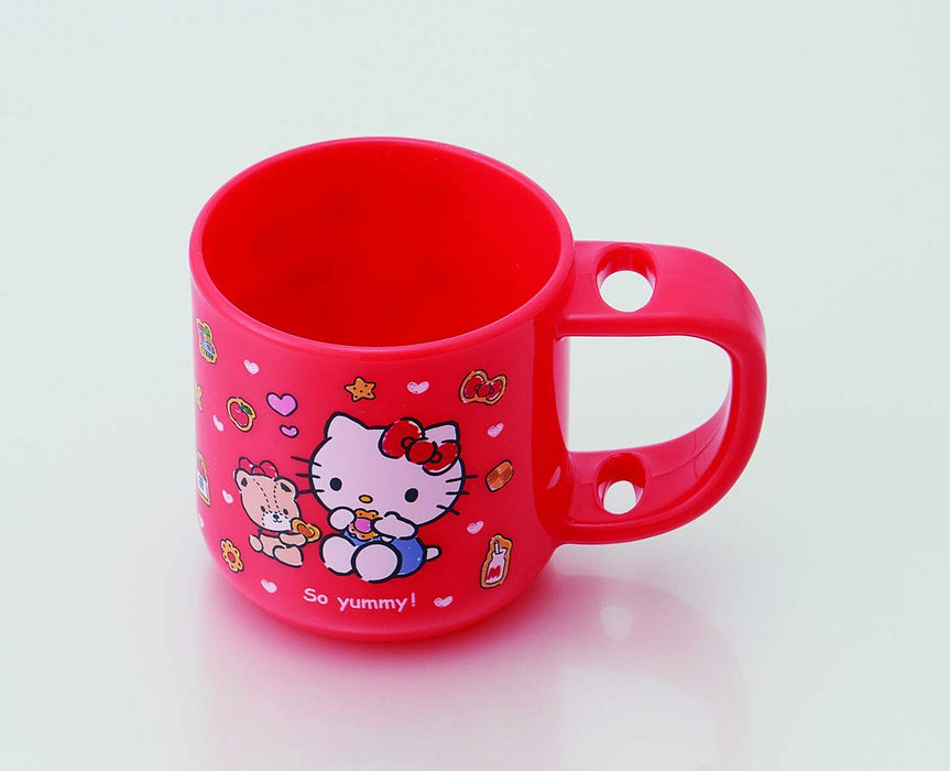 Skater Hello Kitty Cookies 180ml Kids' Cup with Toothbrush Stand - Sanrio KTB1- Japan Figure Store - #1 Bring To You The Best Japanese Goods