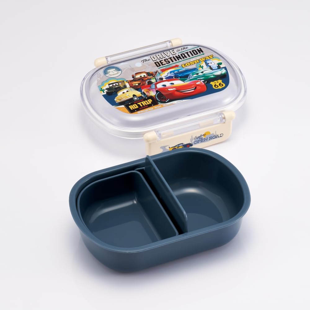 Skater Kid's Lunch Box 360Ml Dome Shaped Cars24 Theme Antibacterial Made in Japan- Japan Figure Store - #1 Bring To You The Best Japanese Goods
