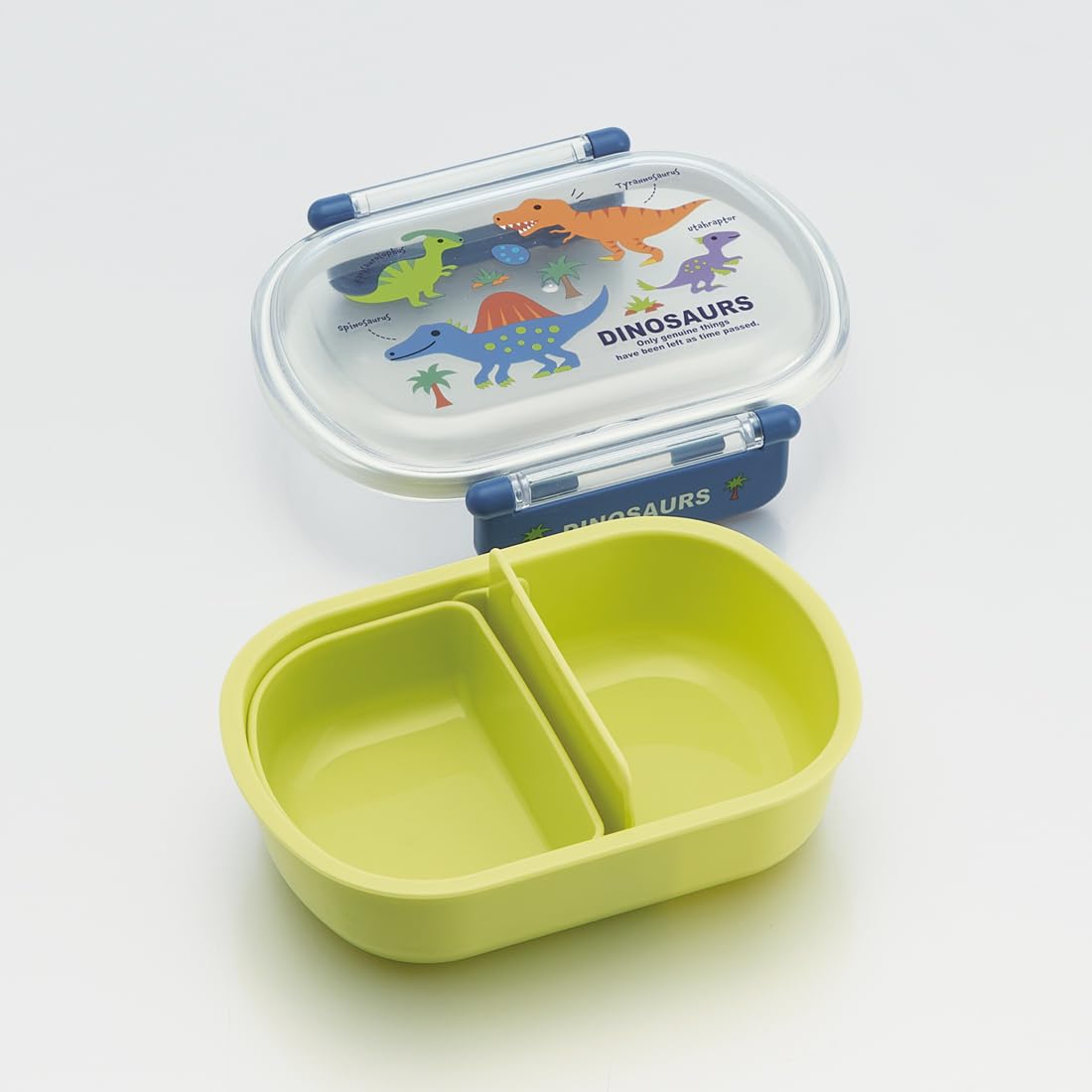 Skater Sinosaurus Picture Book Children's Lunch Box 1 Tier 360ml Antibacterial New Made in Japan- Japan Figure Store - #1 Bring To You The Best Japanese Goods