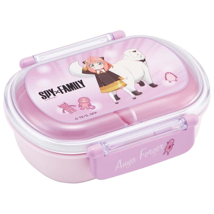 Skater Spy Family Kids Lunch Box 1 Tier 360ML with Inner Container Japan