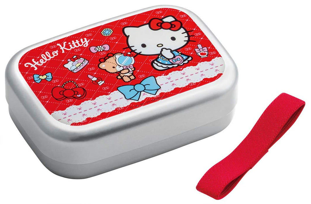 Skater Kitty Fashion Girl Aluminum Lunch Box 370ml Sanrio Made in Japan Children's- Japan Figure Store - #1 Bring To You The Best Japanese Goods