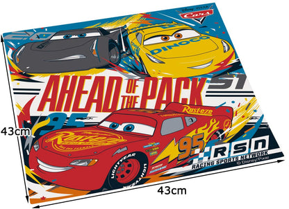 Skater Disney Cross Cars Children's Lunch Box 43x43 cm - KB4 Series- Japan Figure Store - #1 Bring To You The Best Japanese Goods