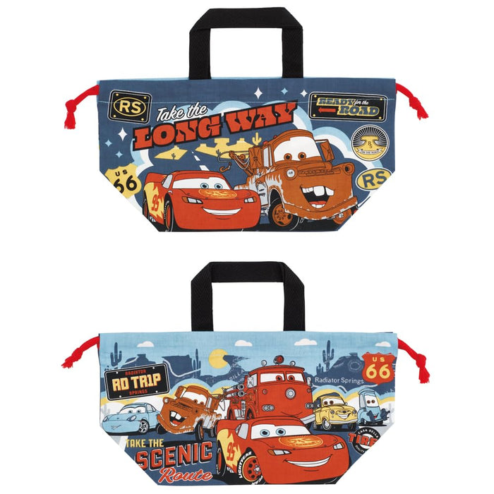 Skater Disney Cars Kids Lunch Box with Drawstring Bag Made in Japan 24- Japan Figure Store - #1 Bring To You The Best Japanese Goods