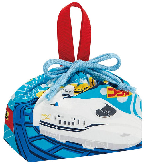 Skater Kids Lunch Box Drawstring Bag Plarail 21 Made in Japan- Japan Figure Store - #1 Bring To You The Best Japanese Goods