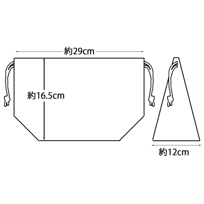 Skater Kids Lunch Box Drawstring Bag Plarail 21 Made in Japan- Japan Figure Store - #1 Bring To You The Best Japanese Goods