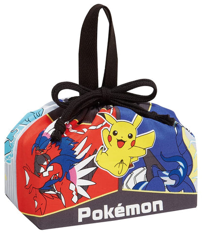 Skater Pokemon 23 N Children's Lunch Box Drawstring Bag Made in Japan- Japan Figure Store - #1 Bring To You The Best Japanese Goods