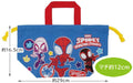 Skater Spider-Man Lunch Box Drawstring Bag for Boys Gusset 22 Made in Japan- Japan Figure Store - #1 Bring To You The Best Japanese Goods