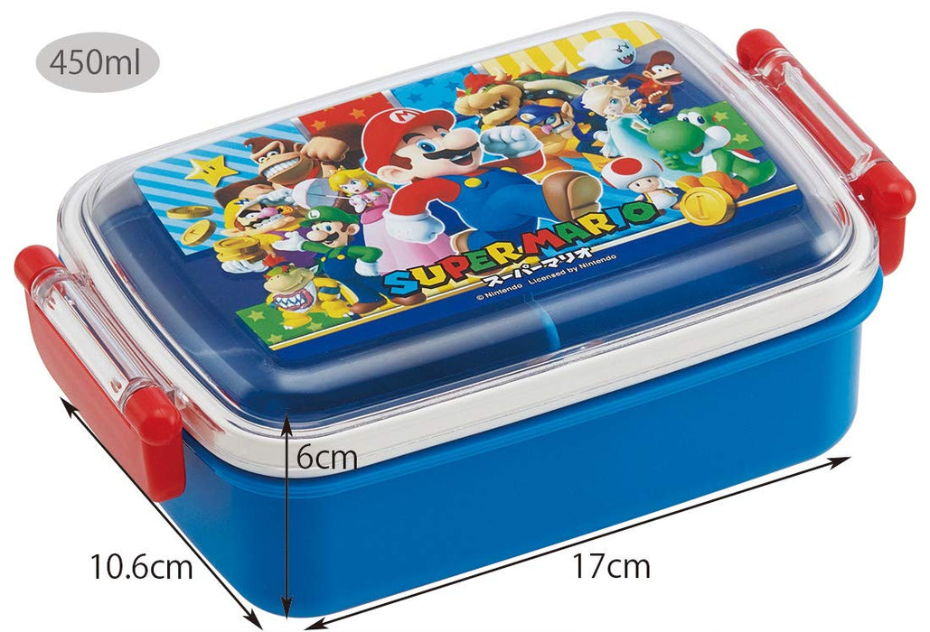 Skater Super Mario 450ml Children's Lunch Box - RBF3AN Model- Japan Figure Store - #1 Bring To You The Best Japanese Goods