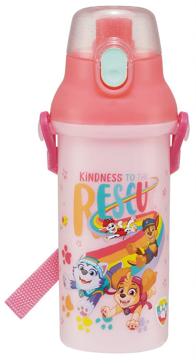 Skater Paw Patrol Rescue Kids' Water Bottle 480ml Antibacterial Made in Japan- Japan Figure Store - #1 Bring To You The Best Japanese Goods