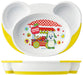 Skater Children's Easy-Scoop Lunch Plate Baby Tableware 22.7 x 15.7cm Inai Baa WP7- Japan Figure Store - #1 Bring To You The Best Japanese Goods