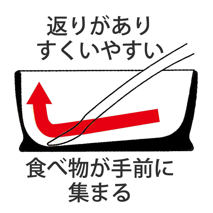 Skater Children's Easy-Scoop Lunch Plate Baby Tableware 22.7 x 15.7cm Inai Baa WP7- Japan Figure Store - #1 Bring To You The Best Japanese Goods