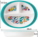 Skater Kids 750ml Melamine Lunch Plate Plarail Design - M370 Model- Japan Figure Store - #1 Bring To You The Best Japanese Goods