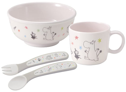 Skater Moomin Star Kids Spoon and Fork Set 12cm - SFB2-A- Japan Figure Store - #1 Bring To You The Best Japanese Goods