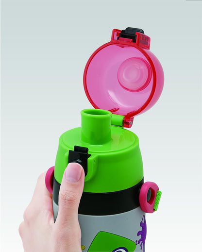 Skater Kids Stainless Steel 3D Water Bottle Direct Drinking 480ml - Splatoon Boys- Japan Figure Store - #1 Bring To You The Best Japanese Goods