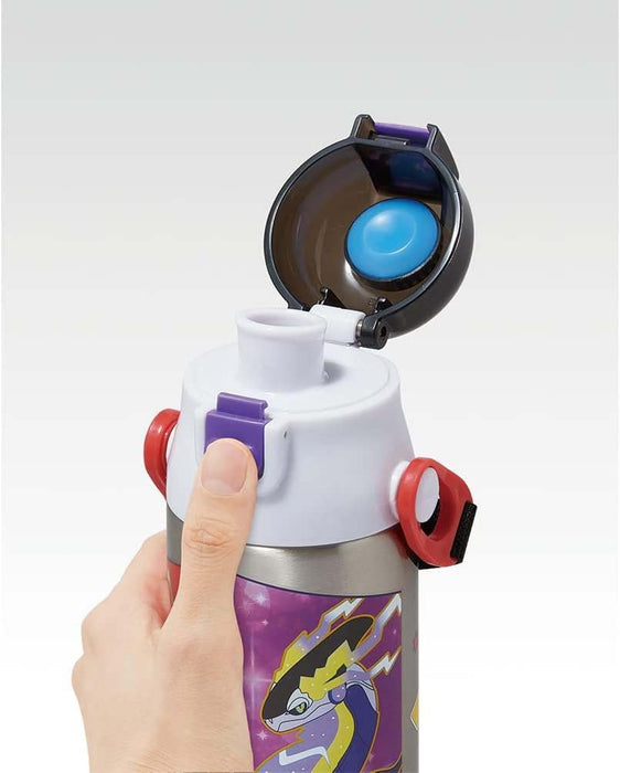 Skater Pokemon 23N Kids Stainless Steel Water Bottle 580Ml Lightweight & Cold-Keeping- Japan Figure Store - #1 Bring To You The Best Japanese Goods