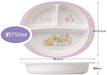 Skater Kids Melamine Lunch Plate 750ml Sumikko Gurashi Rabbit Garden Design- Japan Figure Store - #1 Bring To You The Best Japanese Goods