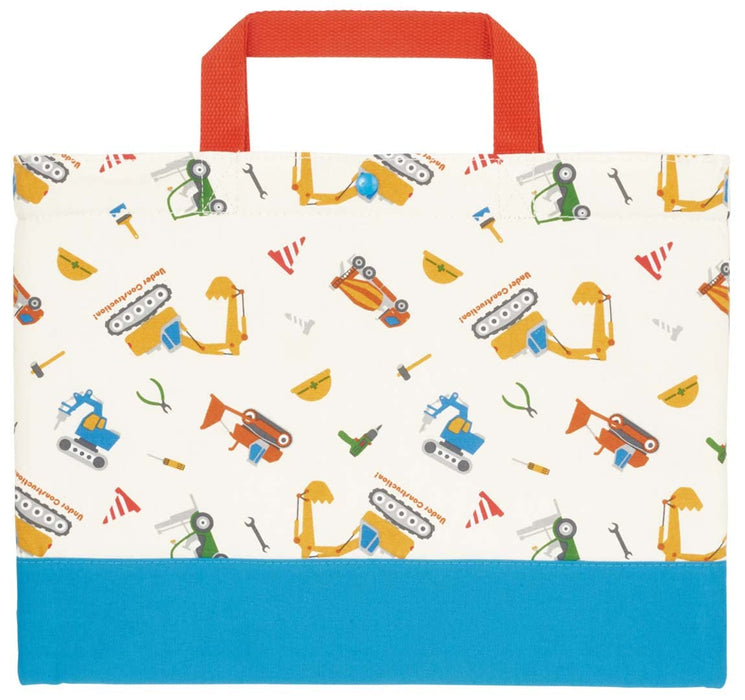 Skater Kids Tote Bag Lesson Bag Working Car Design 40x30 cm - Model KBL1-A- Japan Figure Store - #1 Bring To You The Best Japanese Goods