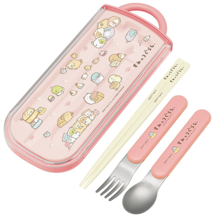Skater Sumikko Gurashi Children's Trio Set Made in Japan Pokapokanekobiyori - TCS1AM- Japan Figure Store - #1 Bring To You The Best Japanese Goods