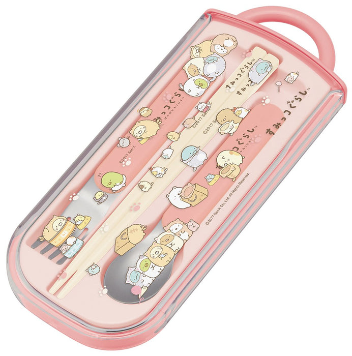 Skater Sumikko Gurashi Children's Trio Set Made in Japan Pokapokanekobiyori - TCS1AM- Japan Figure Store - #1 Bring To You The Best Japanese Goods