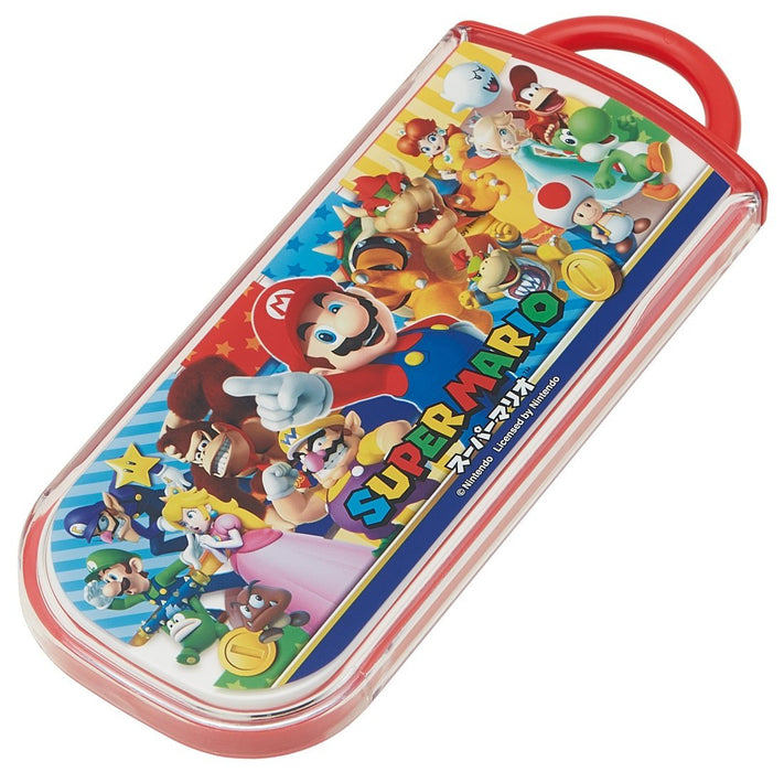 Skater Super Mario Trio Set for Children Made in Japan - TCS1AM- Japan Figure Store - #1 Bring To You The Best Japanese Goods
