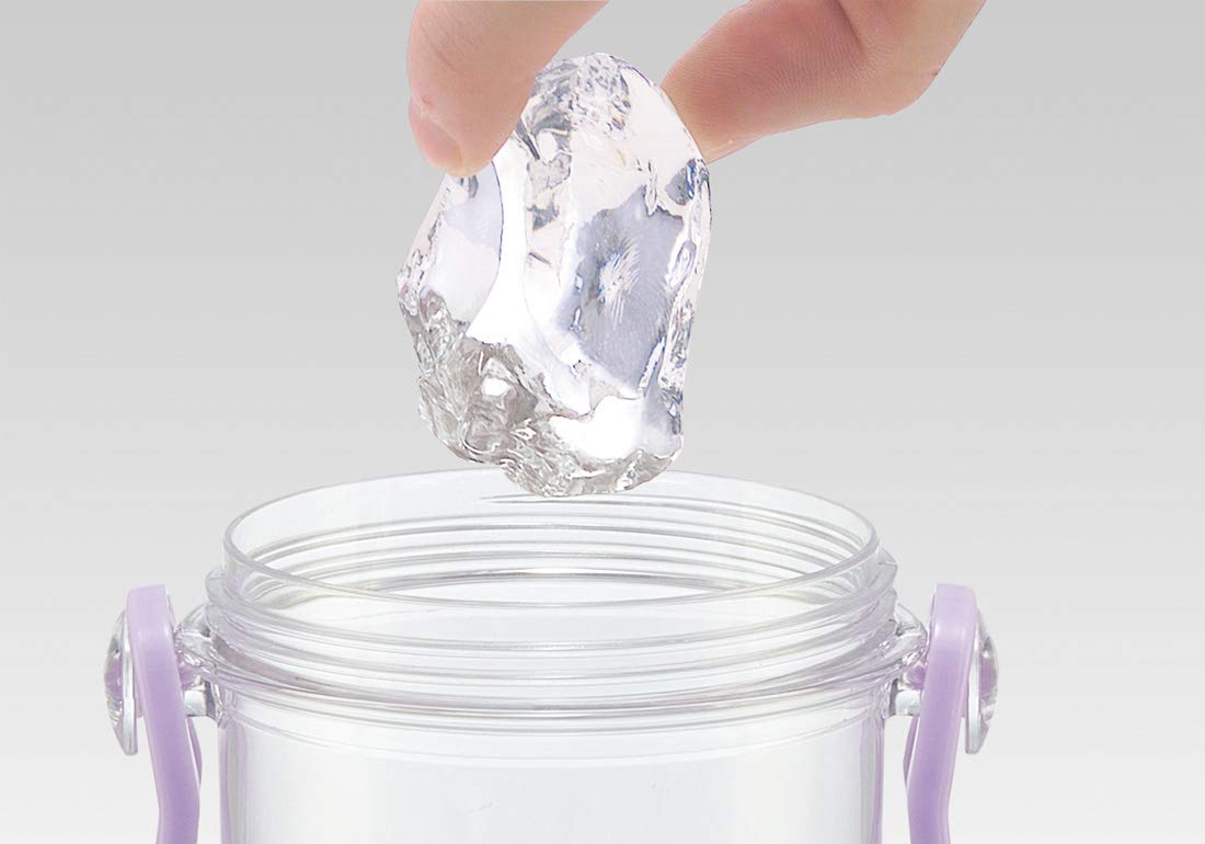 Skater Happy & Smile Girls' 480ml Clear Water Bottle – Children's Made in Japan- Japan Figure Store - #1 Bring To You The Best Japanese Goods