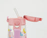 Skater Unicorn 480ml Clear Water Bottle for Girls with Straw PDSH5- Japan Figure Store - #1 Bring To You The Best Japanese Goods