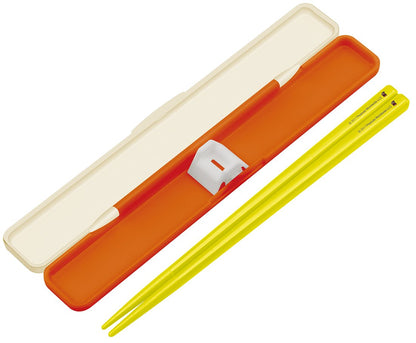 Skater 18cm Snoopy Friends Chopsticks and Case Set Made in Japan Peanuts ABC3- Japan Figure Store - #1 Bring To You The Best Japanese Goods