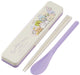Skater Sumikko Gurashi Rabbit Garden Chopstick Spoon Set 18cm Antibacterial Japan- Japan Figure Store - #1 Bring To You The Best Japanese Goods