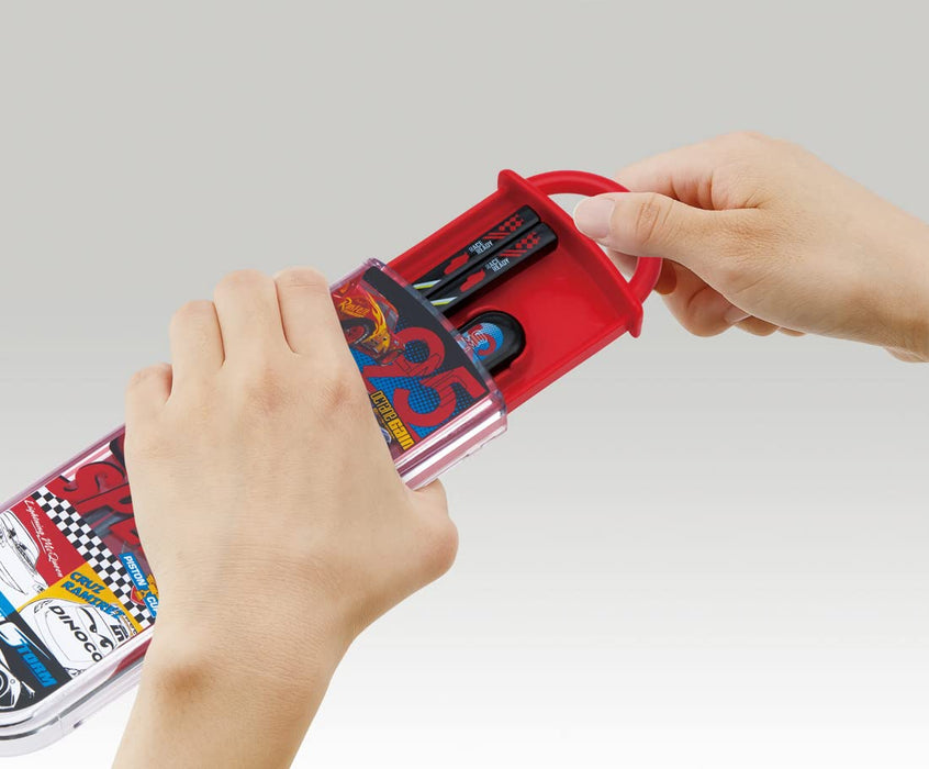 Skater Disney Cars 22 Chopsticks & Spoon Set Antibacterial Made in Japan- Japan Figure Store - #1 Bring To You The Best Japanese Goods