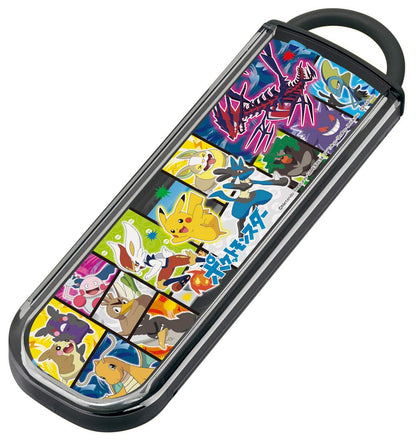 Skater Pokemon 21 Pocket Monsters Chopsticks and Spoon Set - Made in Japan- Japan Figure Store - #1 Bring To You The Best Japanese Goods