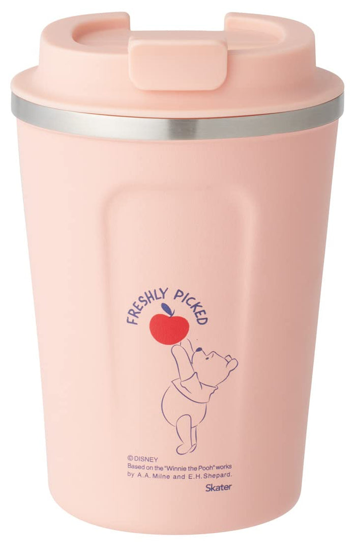 Skater Winnie The Pooh Lovegrow 350ml Disney Coffee Tumbler STBC3F-A- Japan Figure Store - #1 Bring To You The Best Japanese Goods