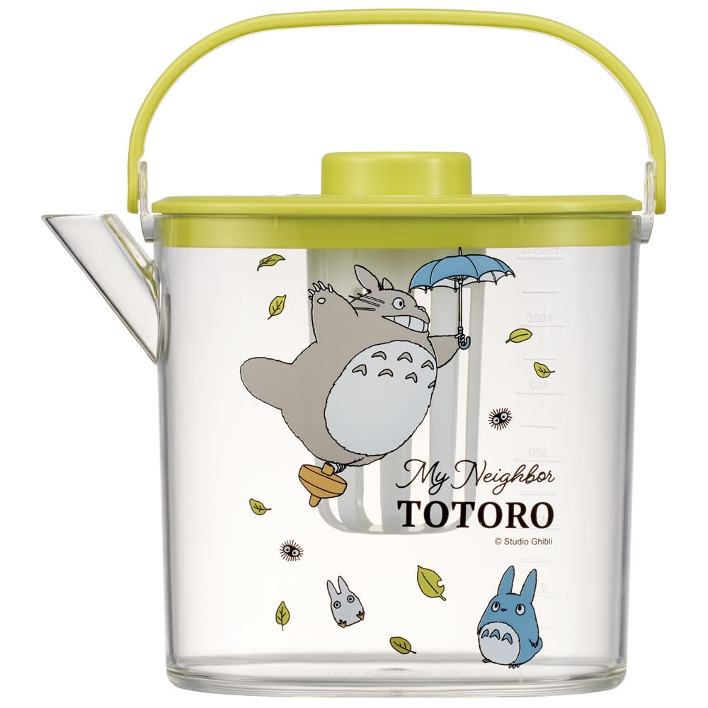 Skater 1.2L Tea Pot with Strainer Heat Resistant My Neighbor Totoro Studio Ghibli Cm10-A- Japan Figure Store - #1 Bring To You The Best Japanese Goods