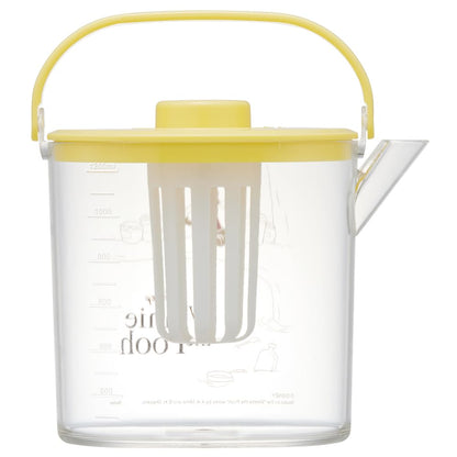 Skater 1.2L Heat-Resistant Cold Tea Pot with Strainer Disney Winnie The Pooh Café Water Bottle- Japan Figure Store - #1 Bring To You The Best Japanese Goods