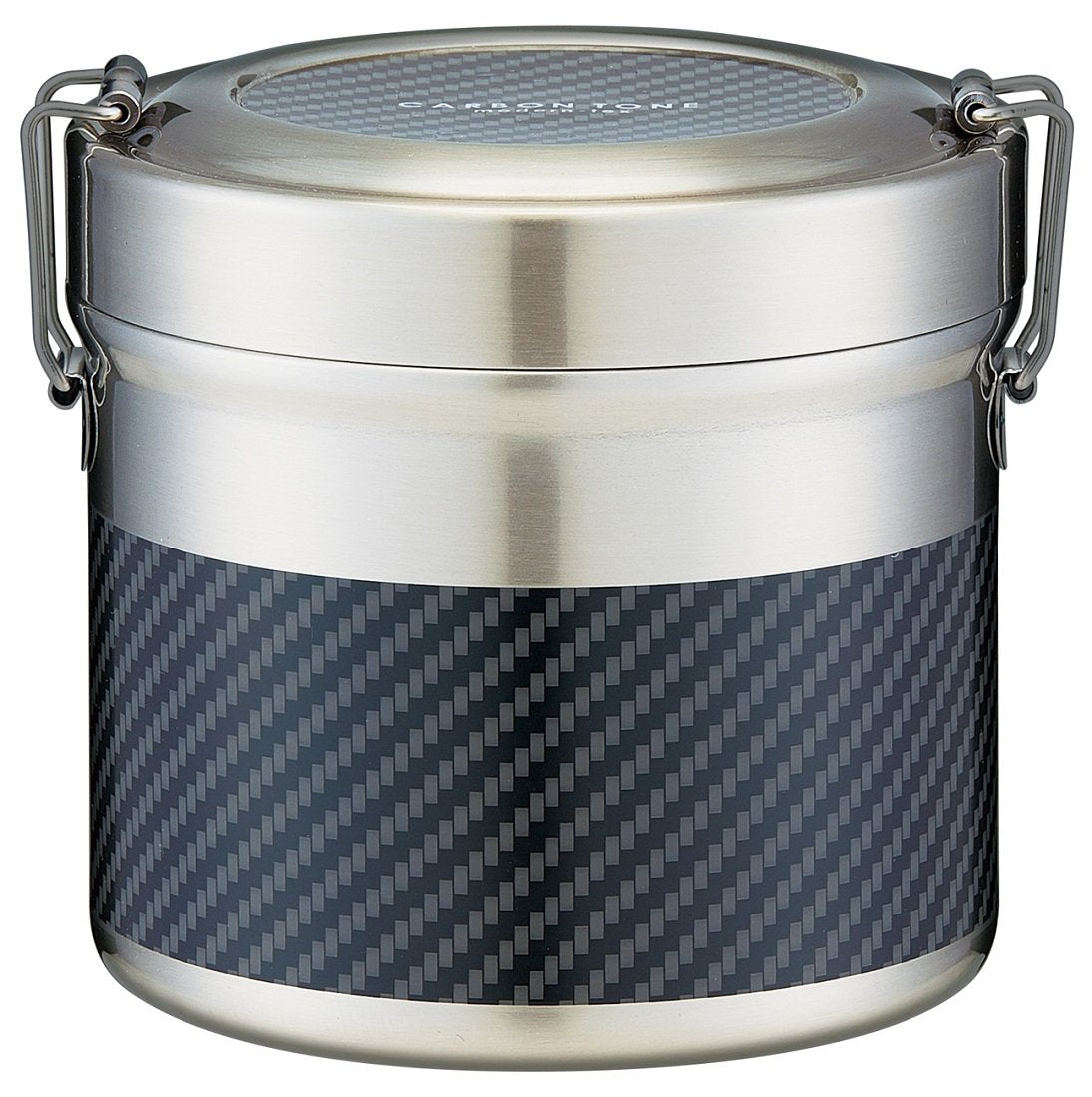 Skater Large Capacity 840ml Stainless Steel Lunch Box Vacuum Insulated Rice Bowl Carbon Tone- Japan Figure Store - #1 Bring To You The Best Japanese Goods