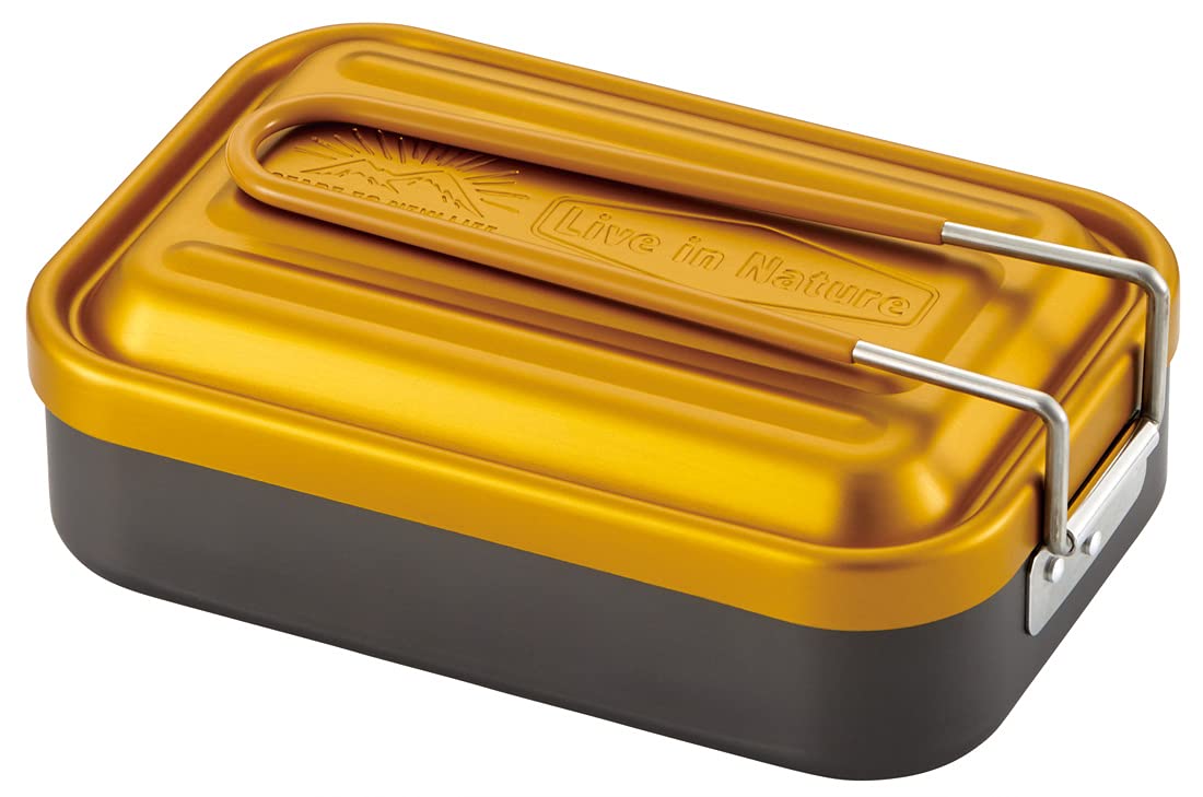 Skater Outdoor 600ml Yellow Messtin Box No Seasoning Required - Aftm6N-A- Japan Figure Store - #1 Bring To You The Best Japanese Goods