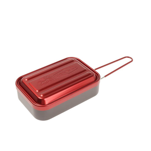 Skater Red Outdoor Messtin 850ml - No Seasoning Required AFTM8N-A Model- Japan Figure Store - #1 Bring To You The Best Japanese Goods