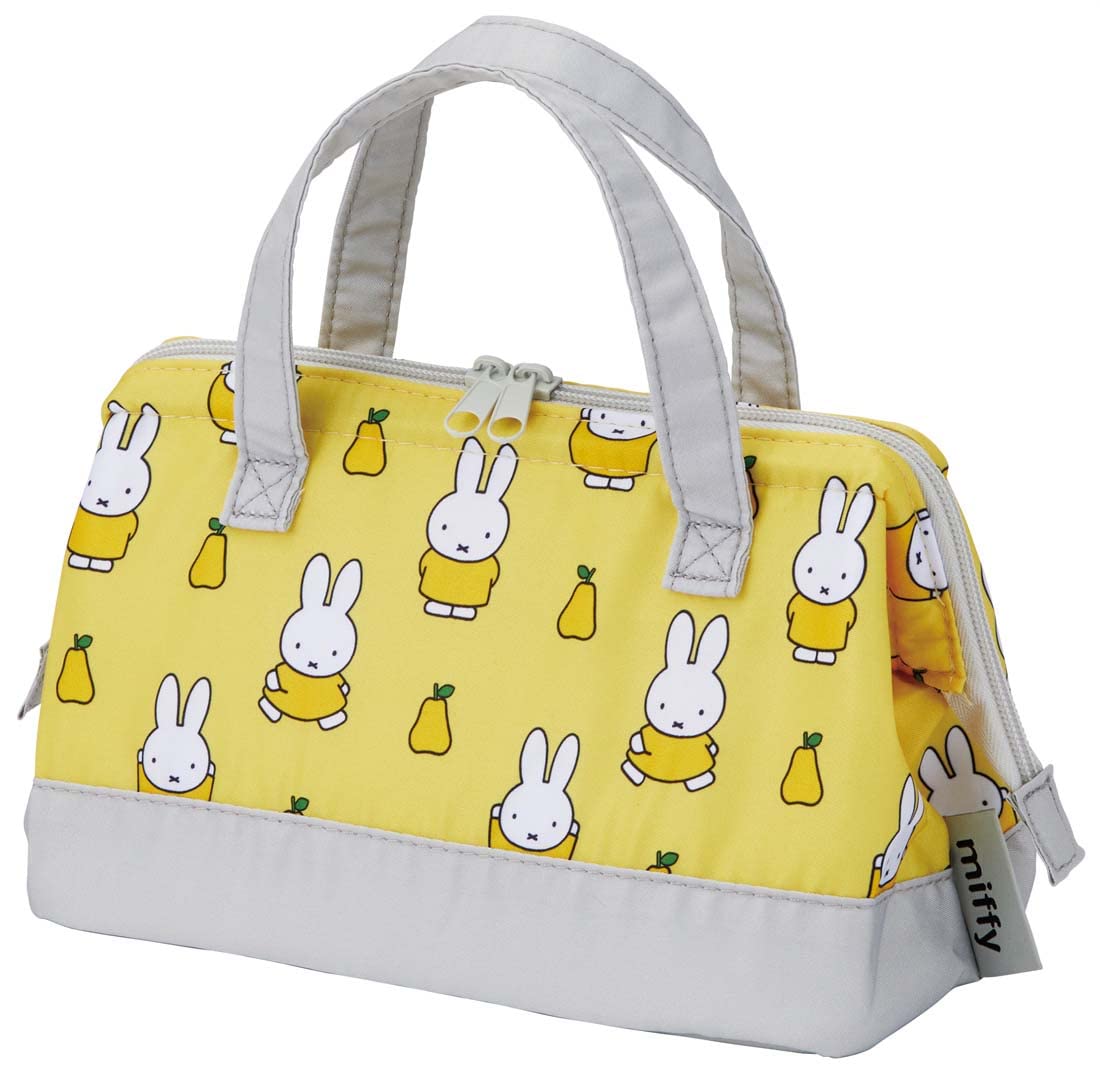Skater Miffy 21 Kga1-A Skater Lunch Bag with Cooling Feature and Clasp Type Closure- Japan Figure Store - #1 Bring To You The Best Japanese Goods