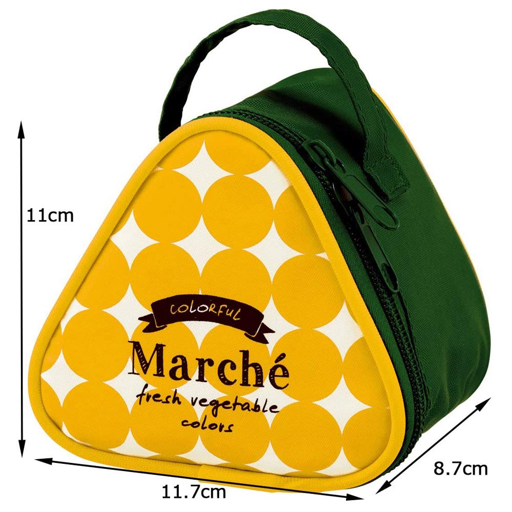 Skater Marche Pumpkin Rice Ball Lunch Bag and Case - Cooling Konc2-A- Japan Figure Store - #1 Bring To You The Best Japanese Goods