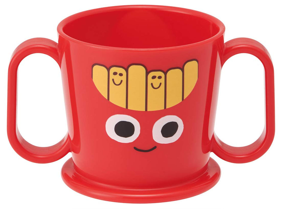 Skater Kids Training Mug 200ml Made in Japan Burger and Potato Design- Japan Figure Store - #1 Bring To You The Best Japanese Goods